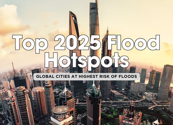 ⚠️ 2025’s Top 20 Flood-Prone Cities: A Global Warning