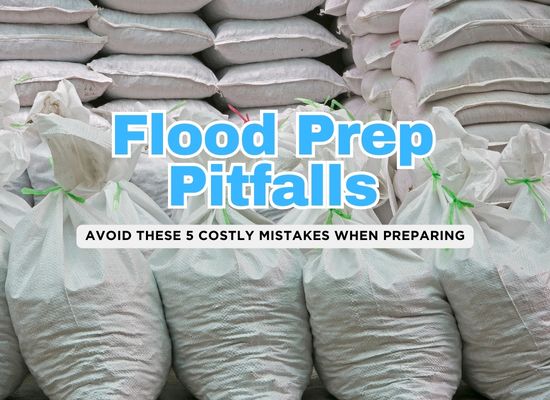 Top 5 Things People Waste Money on for Flood Prep