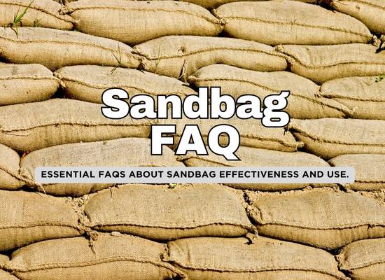 Top FAQ: Sandbags for Flood Control